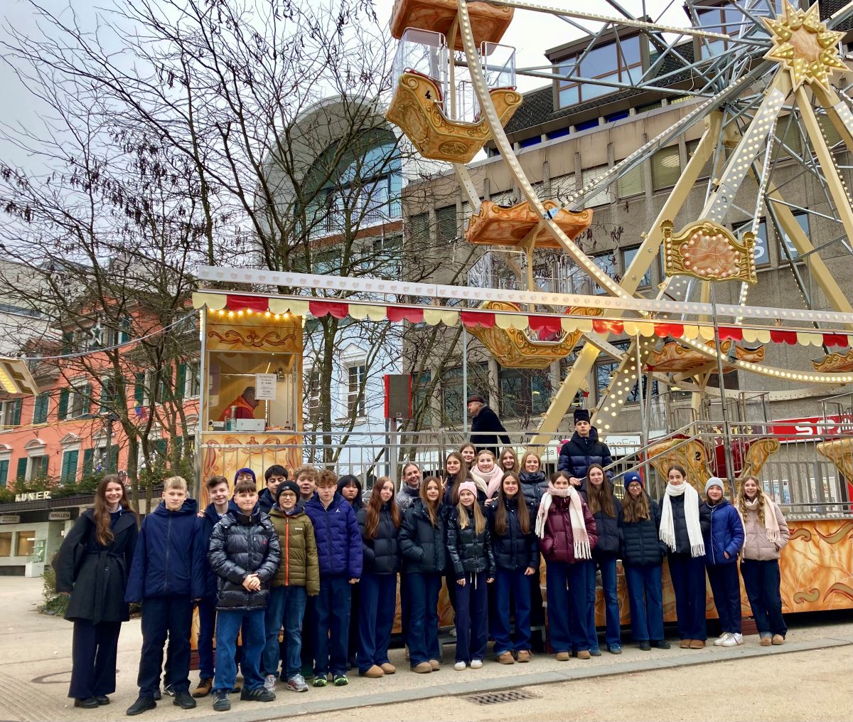 Abschied am Weihnachtsmarkt